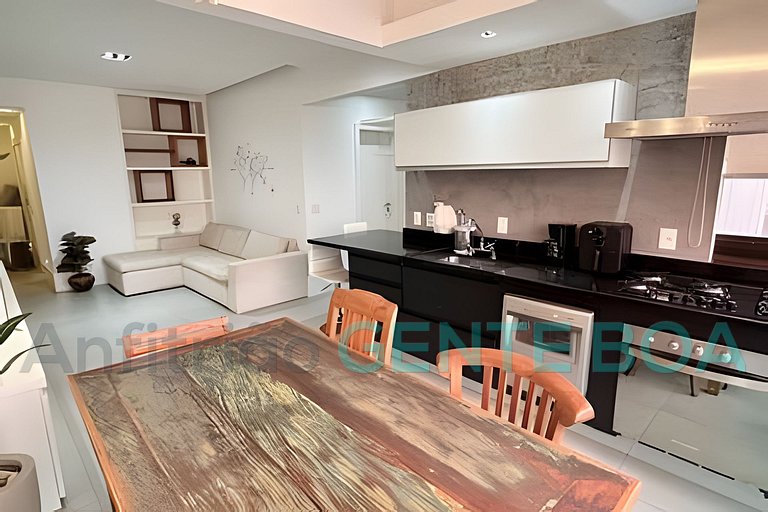 Barramares Bloco 04. 2 quartos com vista mar e 1vg