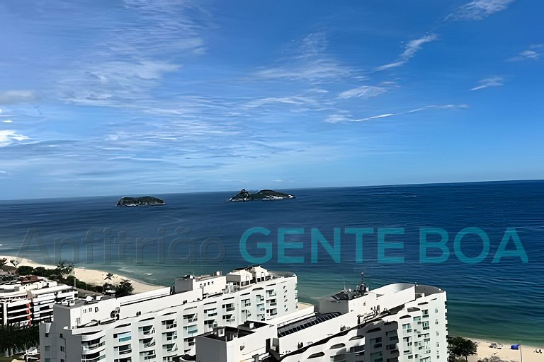 Barramares Bloco 04. 2 quartos com vista mar e 1vg