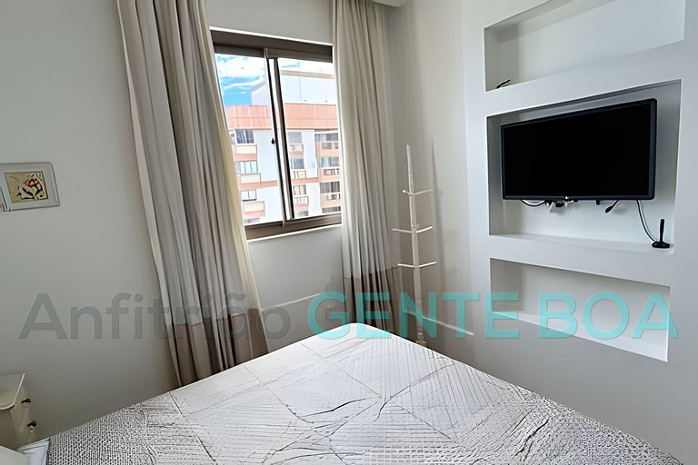 Barramares Bloco 04. 2 quartos com vista mar e 1vg