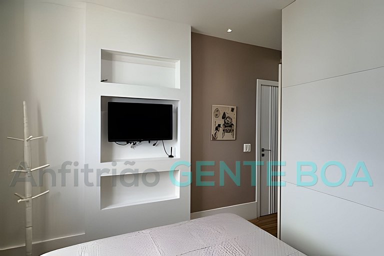 Barramares Bloco 04. 2 quartos com vista mar e 1vg