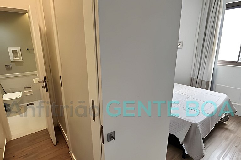 Barramares Bloco 04. 2 quartos com vista mar e 1vg