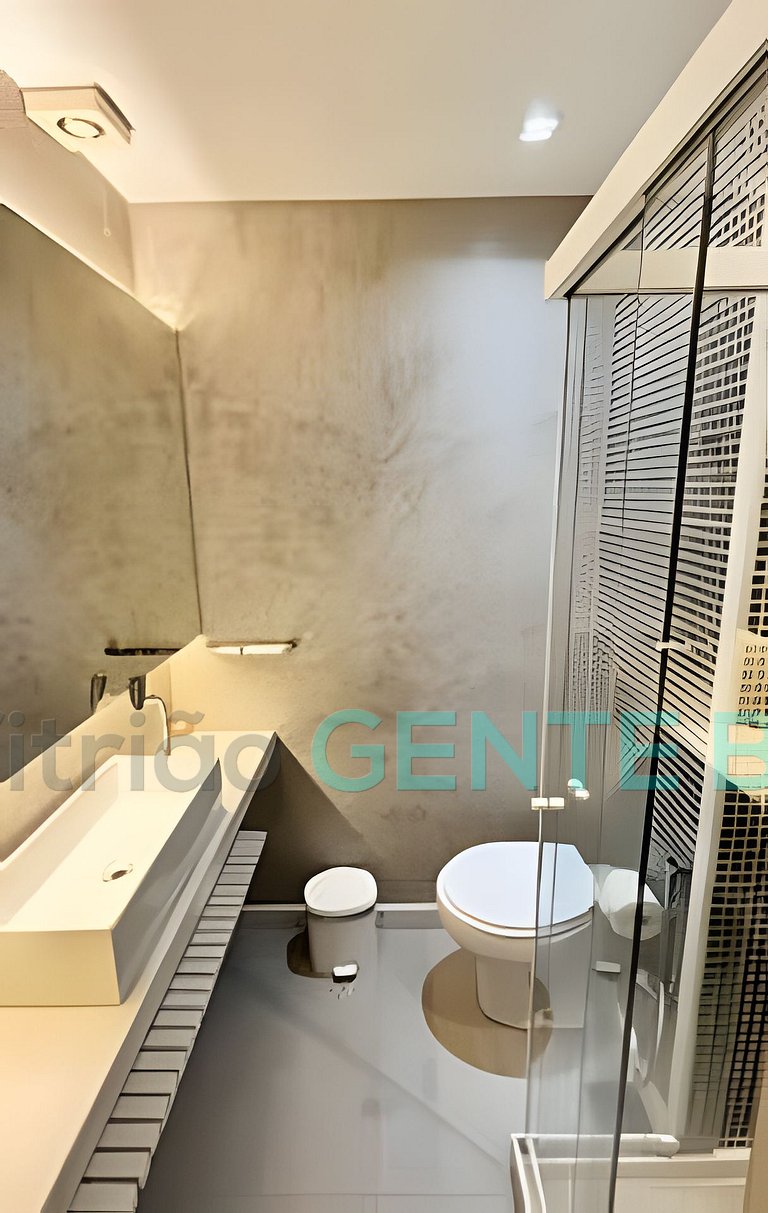 Barramares Bloco 04. 2 quartos com vista mar e 1vg