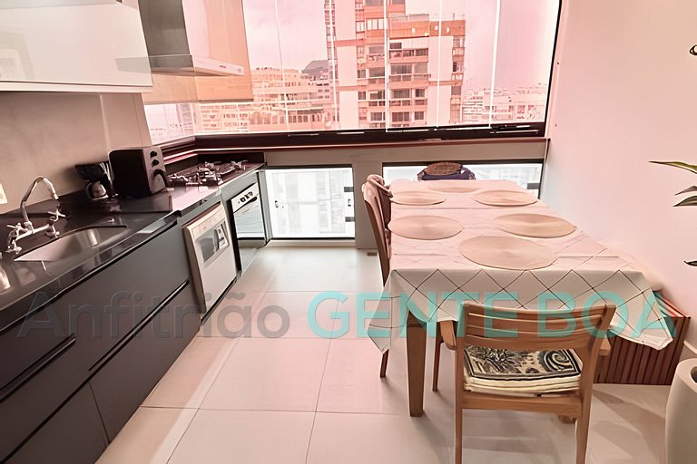 Barramares Bloco 04. 2 quartos com vista mar e 1vg