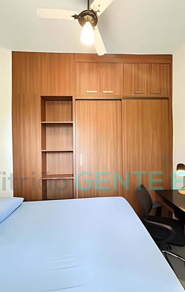 Leblon x Gávea. Ótimo quarto e sala. 1vaga garagem