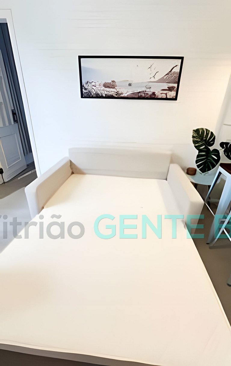 Leblon x Gávea. Ótimo quarto e sala. 1vaga garagem