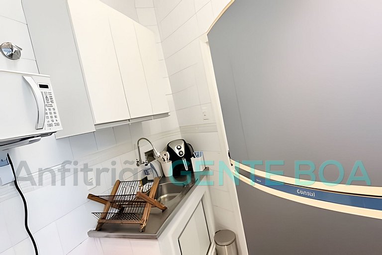 Leblon x Gávea. Ótimo quarto e sala. 1vaga garagem