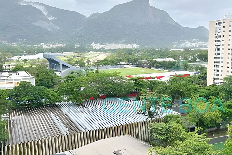 Leblon Excelente imóvel c/2 varandas, vista Cristo