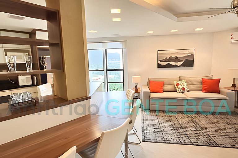 Leblon Excelente imóvel c/2 varandas, vista Cristo