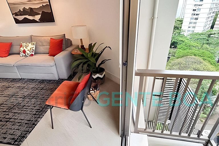 Leblon Excelente imóvel c/2 varandas, vista Cristo