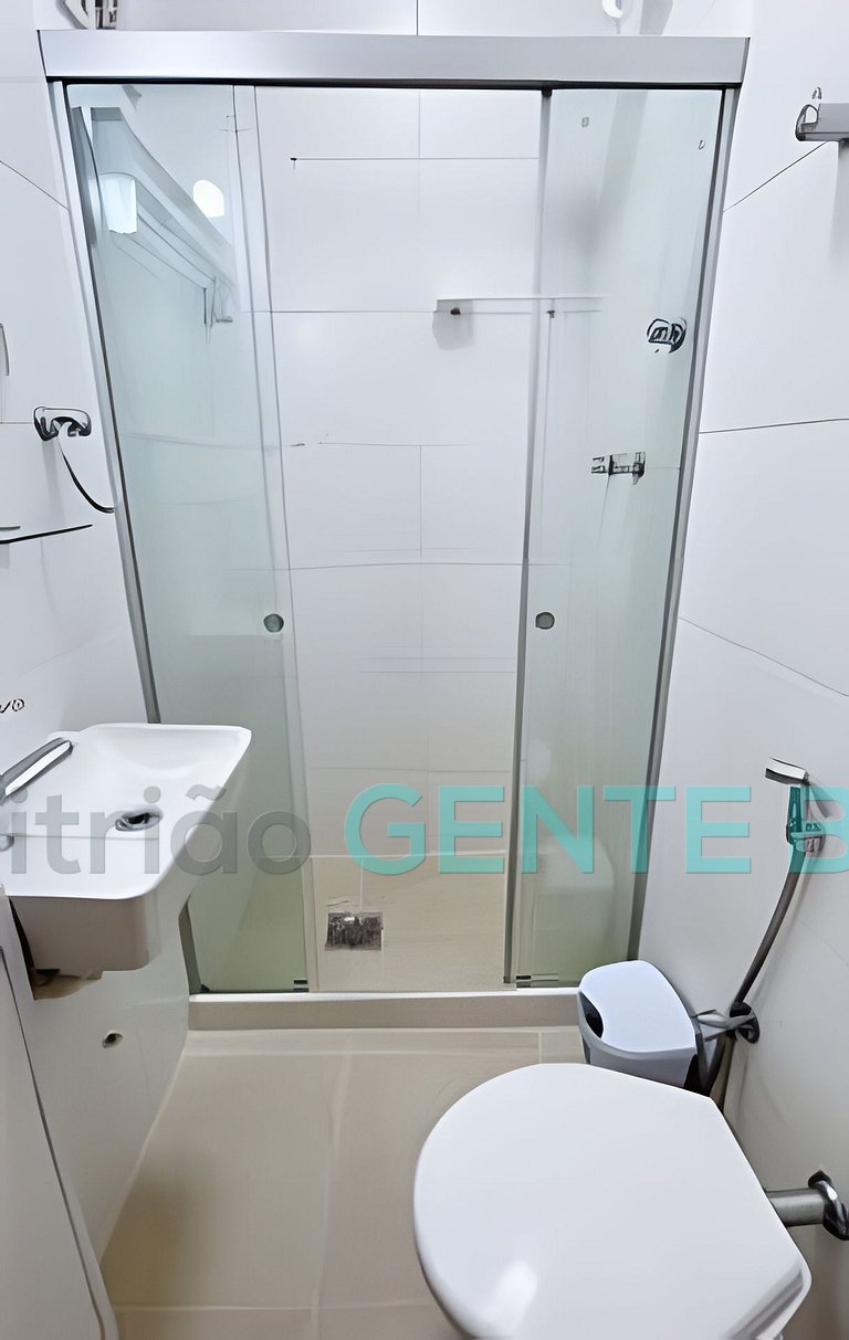 Copacabana Studio Novo! Aconchegante. 500m Praia.