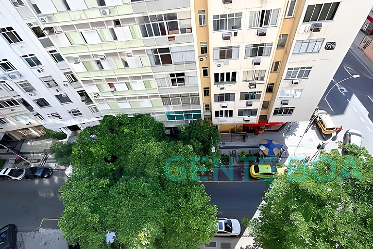 Copacabana Studio Novo! Aconchegante. 500m Praia.