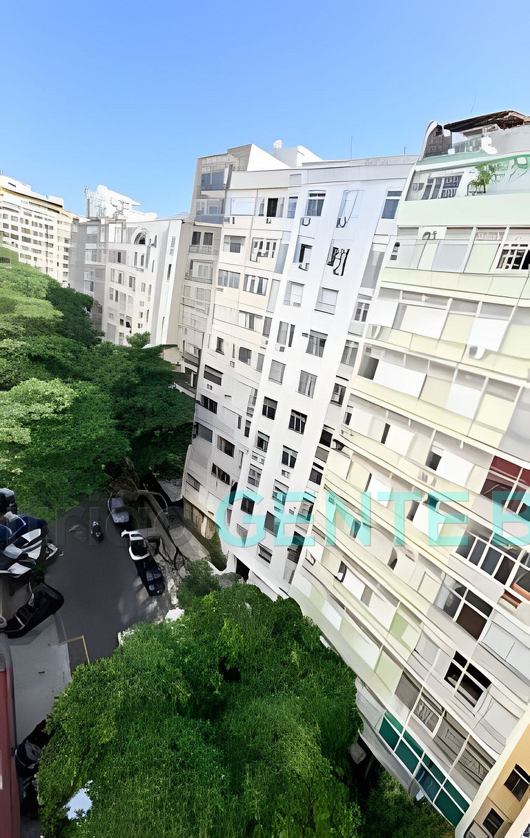 Copacabana Studio Novo! Aconchegante. 500m Praia.